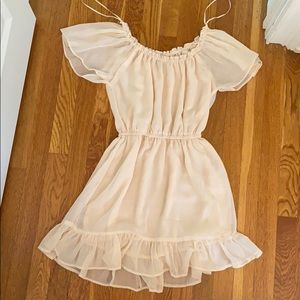 H&M Light pink dress